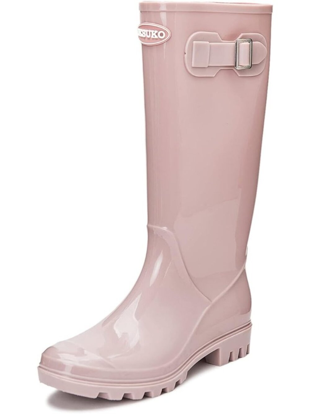🆕Women's  Tall Waterproof Rain Boots Rubber Wide Calf Garden Boots